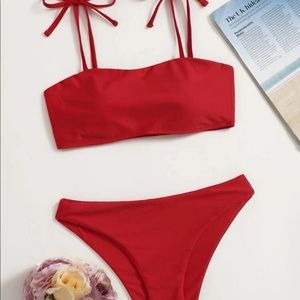 SHEIN Red Bikini Set